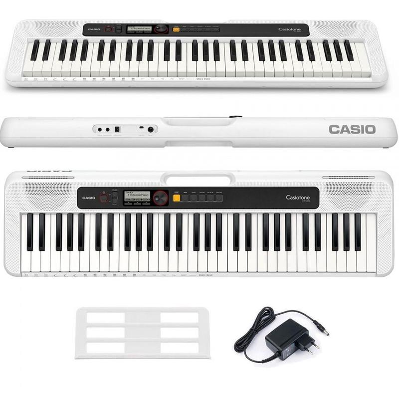 CASIO CT-S200WE（ホワイト） Magazine Luiza | Pra você é Magalu!